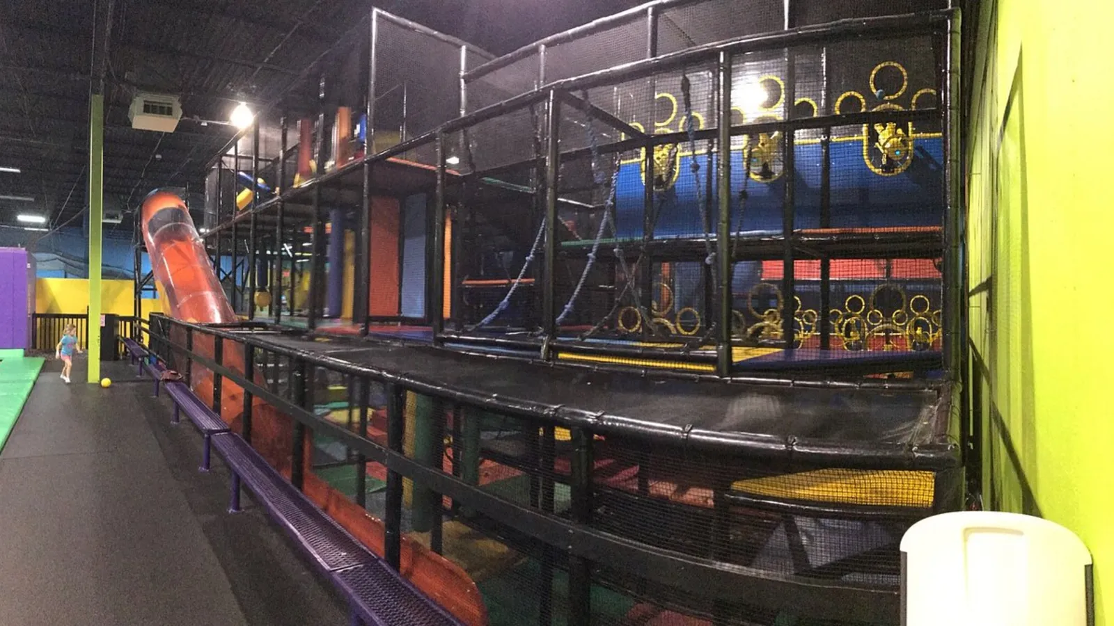 Grand Slam Burnsville Play Zone climbing structure