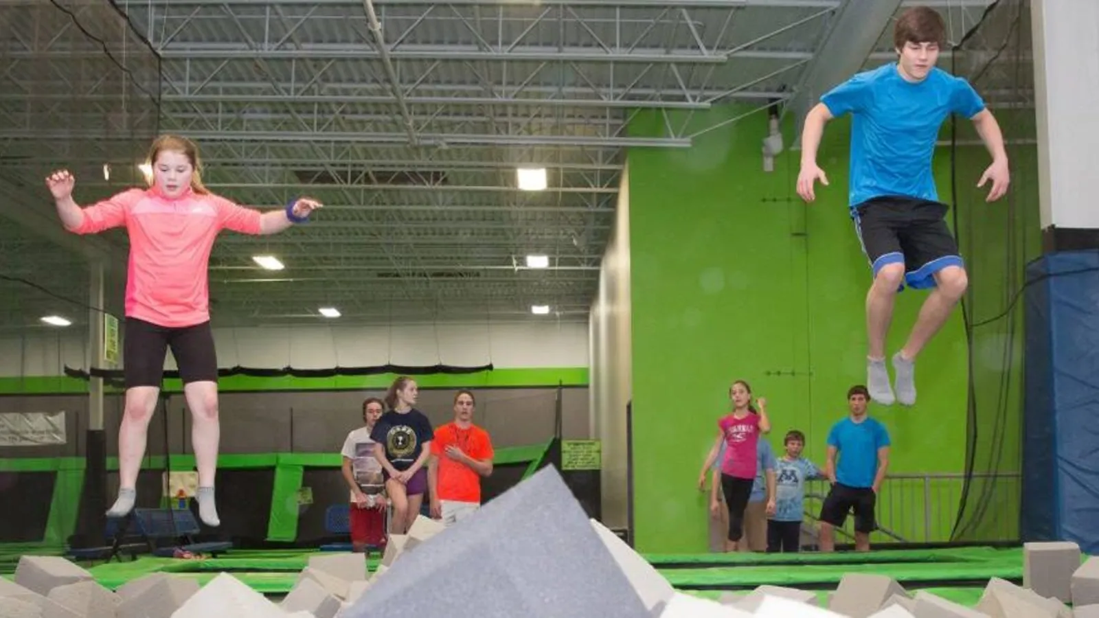 Kids jumping at Zero Gravity Trampoline Park